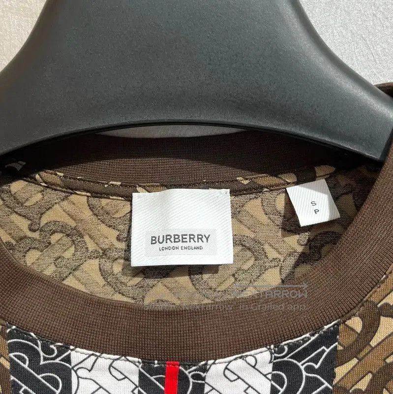 Burberry Burberry Brown Cotton Men's T. Size US S / EU 44-46 / 1 - 3 Thumbnail