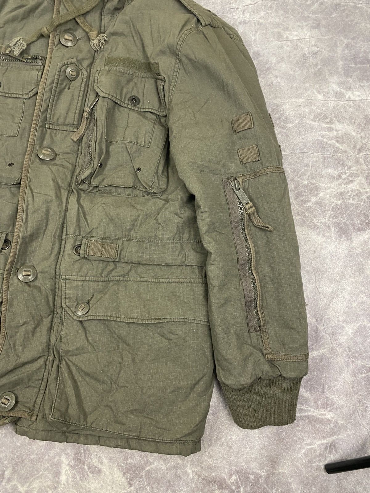 Other Thor Steinar Multipocket Khaki Military Style Parka Size: L Size US L / EU 52-54 / 3 - 3 Thumbnail