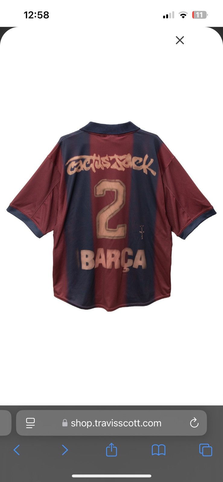 F.C. Barcelona × Nike × Travis Scott CJ X NIKE X FC