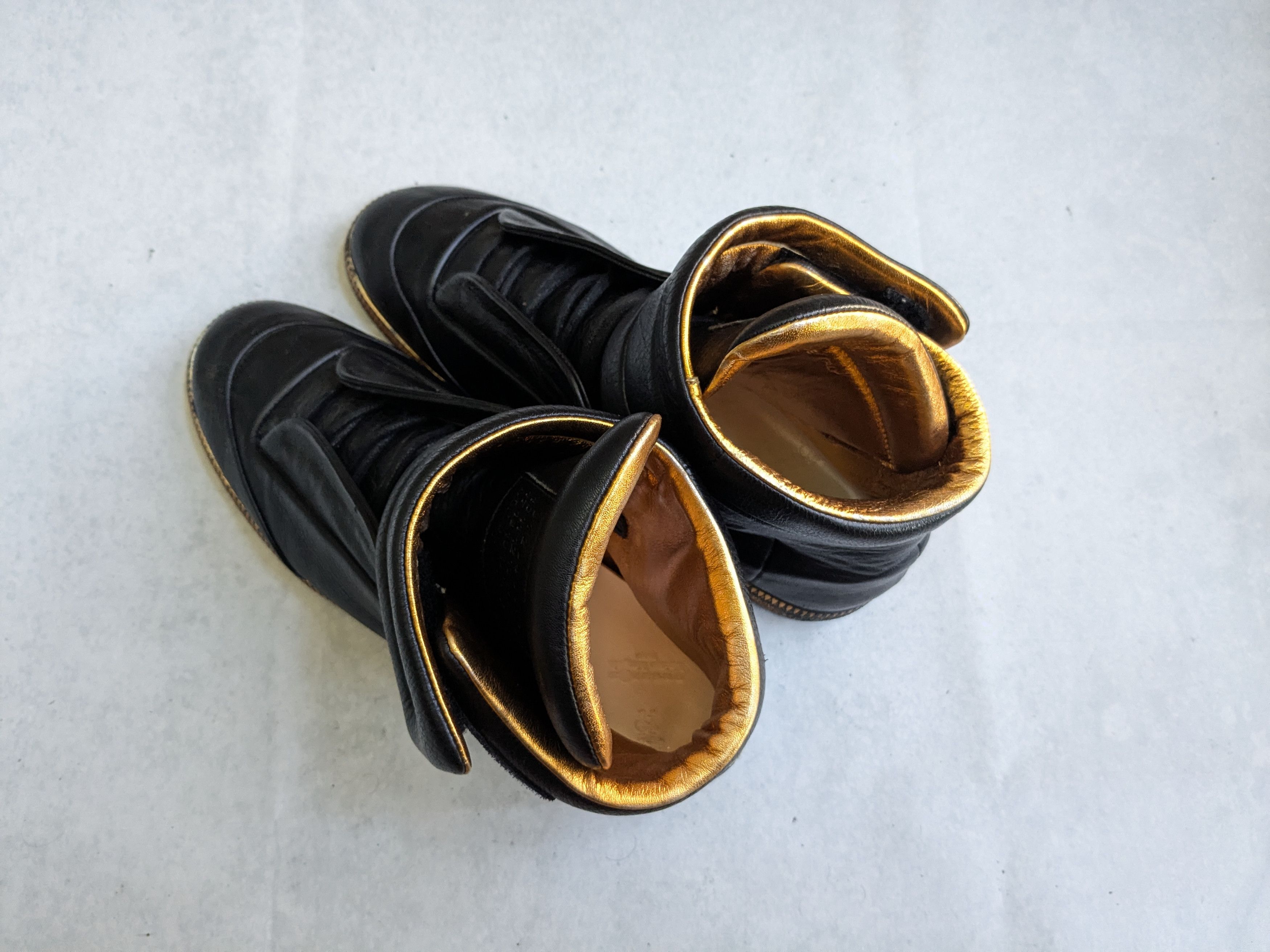 Maison Margiela Maison Margiela Future Black 11 44 High Tops Leather Size US 11 / EU 44 - 15 Thumbnail