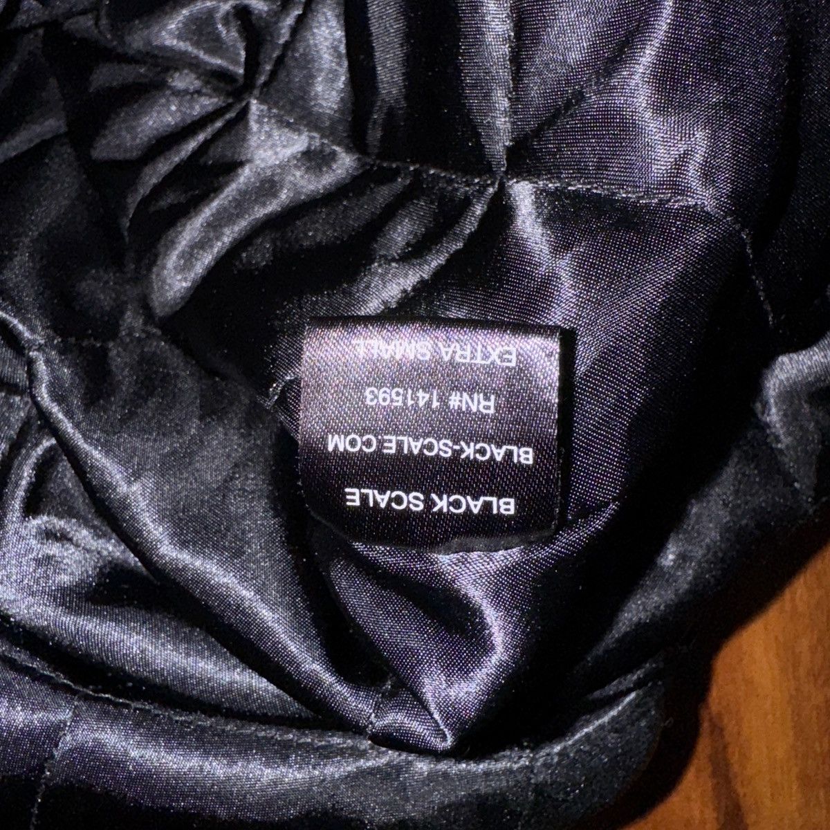 Black Scale Black Scale Vintage Arabic Writing All Over Size XS Size US XS / EU 42 / 0 - 7 Thumbnail