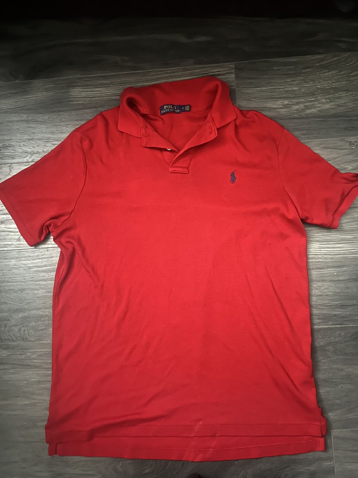 Polo Ralph Lauren Red polo Ralph Lauren shirt button up Size US M / EU 48-50 / 2 - 1 Thumbnail