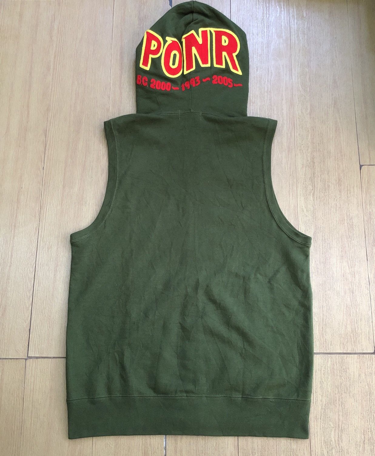 Bape BAPE PONR Sleeveless Vest Shark Full Zip Hoodie Size US XL / EU 56 / 4 - 2 Thumbnail
