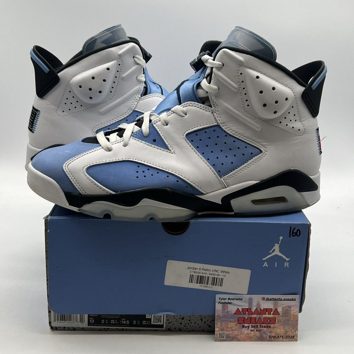 Jordan Brand Air Jordan 6 unc home Size US 13 / EU 46 - 1 Thumbnail