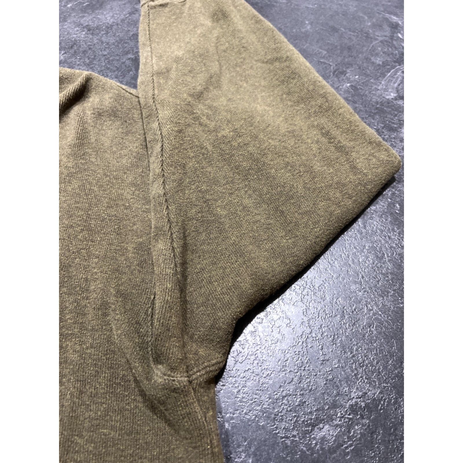 Orvis VINTAGE Orvis Sweater Men's Large Green Cotton 1/4 Zip Pullover Size US L / EU 52-54 / 3 - 2 Thumbnail