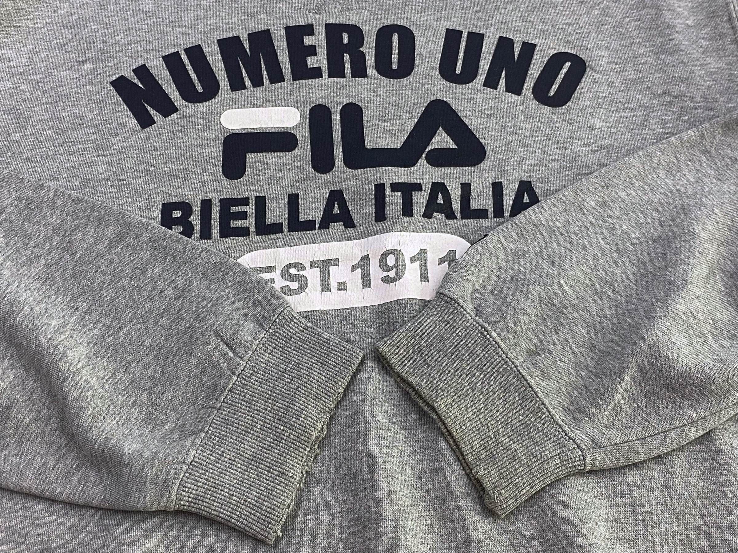 Fila × Vintage Fila Track Sweatshirt Vintage Fila Biella Italia Size US L / EU 52-54 / 3 - 10 Thumbnail