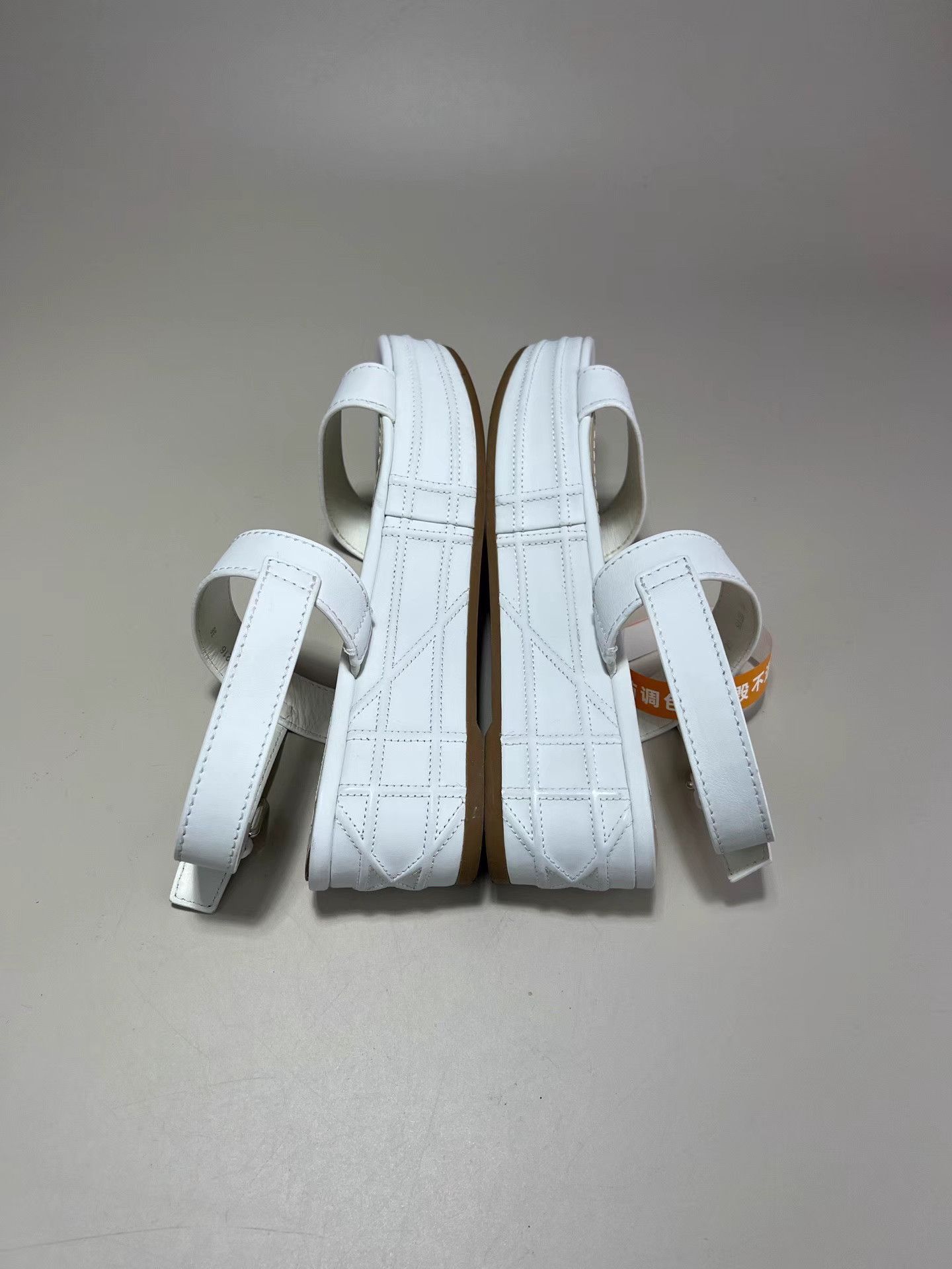 Dior DIOR White Platform Sandals Size US 8 / IT 38 - 5 Thumbnail