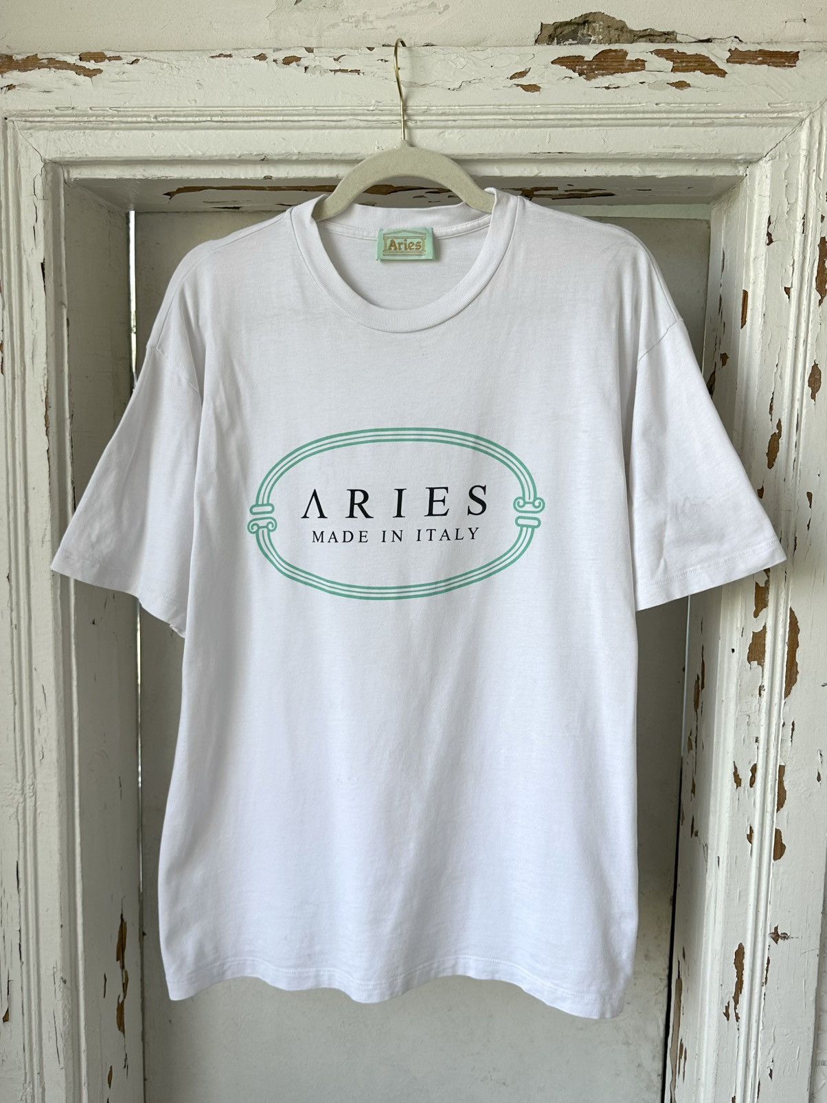 Aries Aries Made in Italy Printed White T-shirt Size US M / EU 48-50 / 2 - 1 Thumbnail