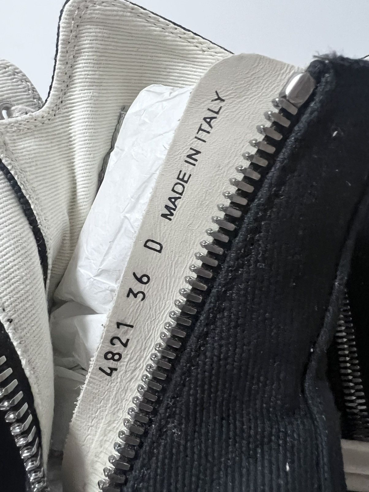 Rick Owens Drkshdw Rick owens ramones high top sneakers sz 36 Size US 6 / IT 36 - 8 Thumbnail