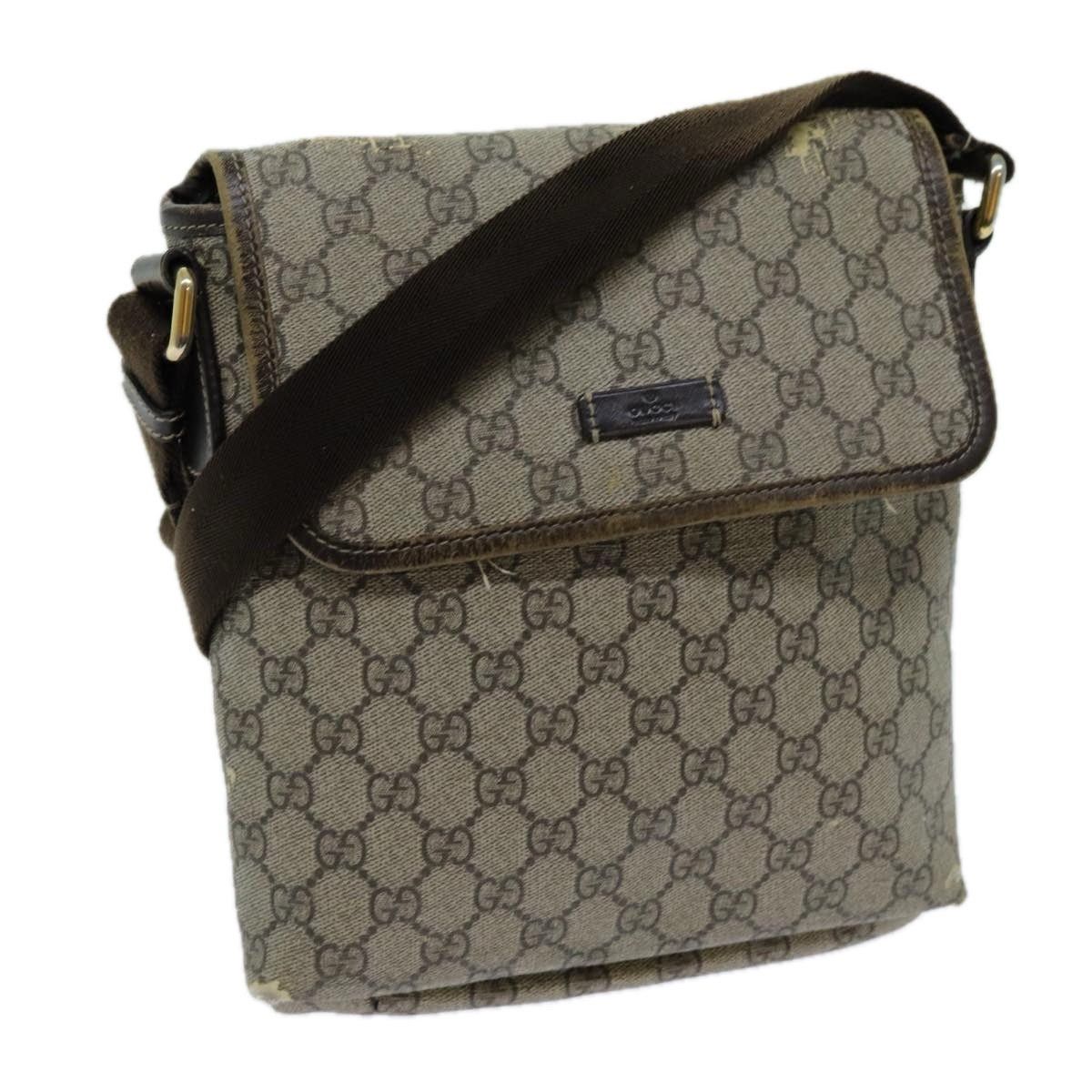 Gucci GUCCI GG Supreme Shoulder Bag Pvc Beige Size ONE SIZE - 1 Thumbnail