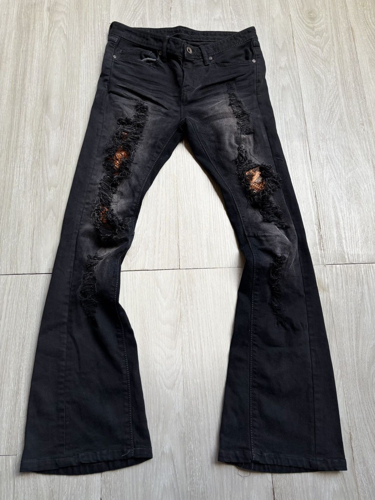 GOSTAR DE FUGA FUGA distressed flare jeans Size US 26 / EU 42 - 1 Thumbnail