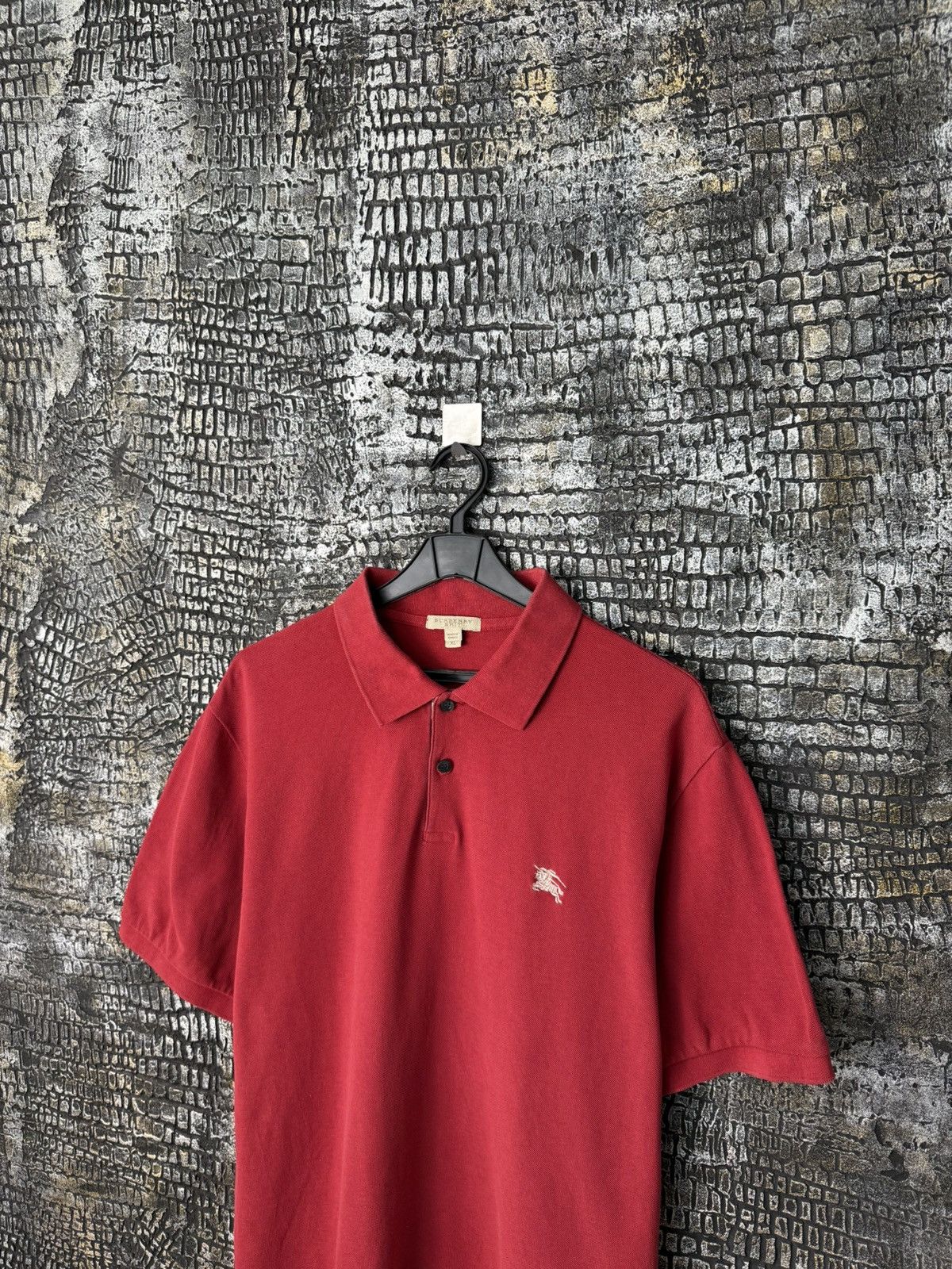 Burberry Vintage Burberry Polo T-shirt Logo Size US XL / EU 56 / 4 - 6 Thumbnail