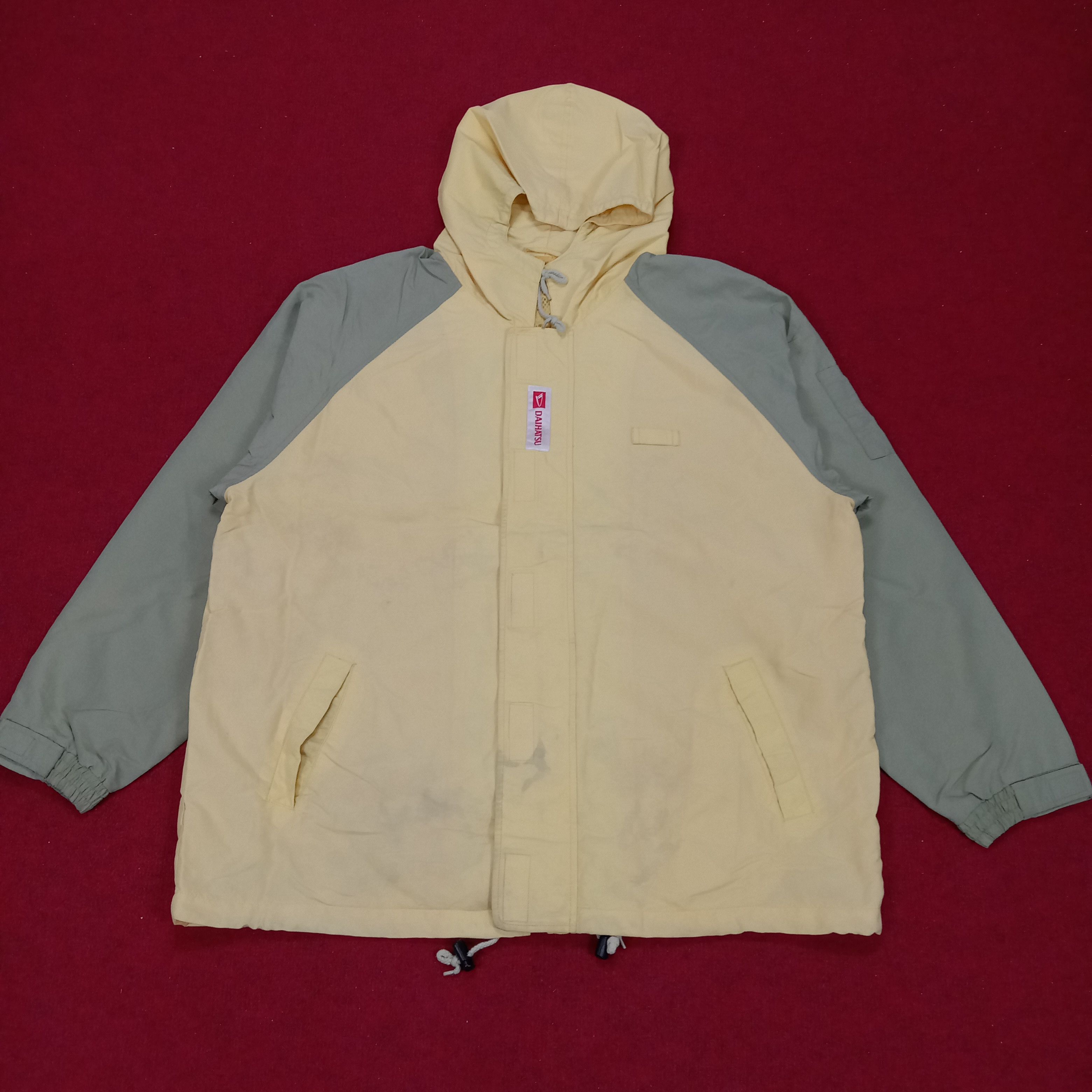 Japanese Brand × Vintage Daihatsu Motorsports Brand Windbreaker Hoodies Jacket Size US XL / EU 56 / 4 - 1 Thumbnail