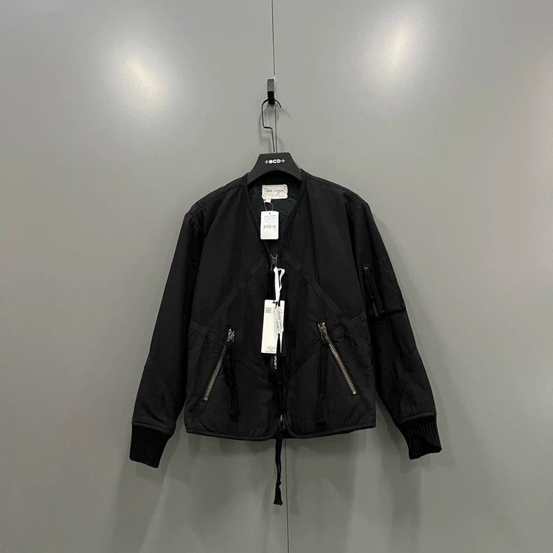 Greg Lauren black retro patchwork bomber jacket-dmc Size US M / EU 48-50 / 2 - 1 Thumbnail