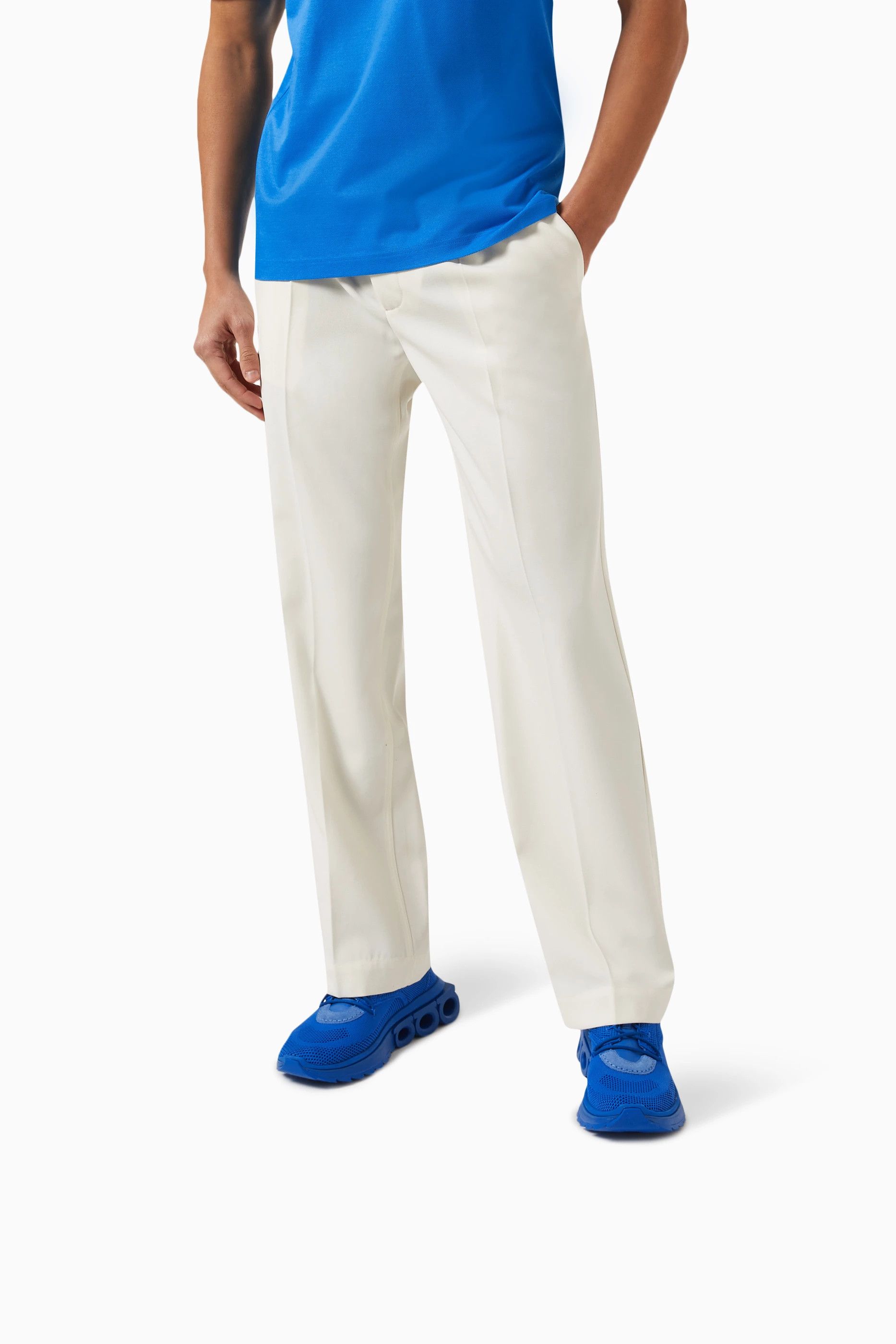 Salvatore Ferragamo o1s1rm0924 Nima Knit Low-Top Sneakers in Blue Size US 6 / EU 39 - 6 Thumbnail