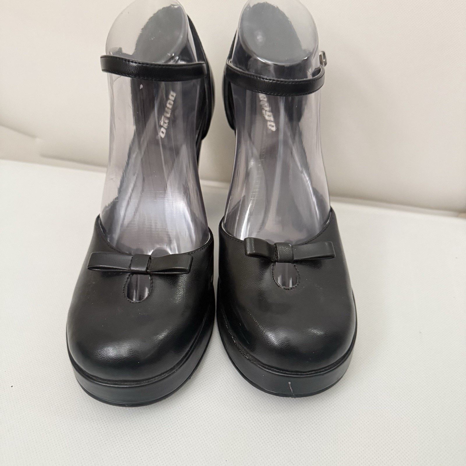 Other Vintage 90s Y2K Bongo Platform Chunky Heels Mary Jane Retro Size US 9.5 / IT 39.5 - 2 Thumbnail