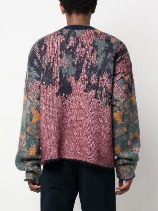 Namacheko Abstract-Pattern Knitted Jumper Size US M / EU 48-50 / 2 - 7 Thumbnail