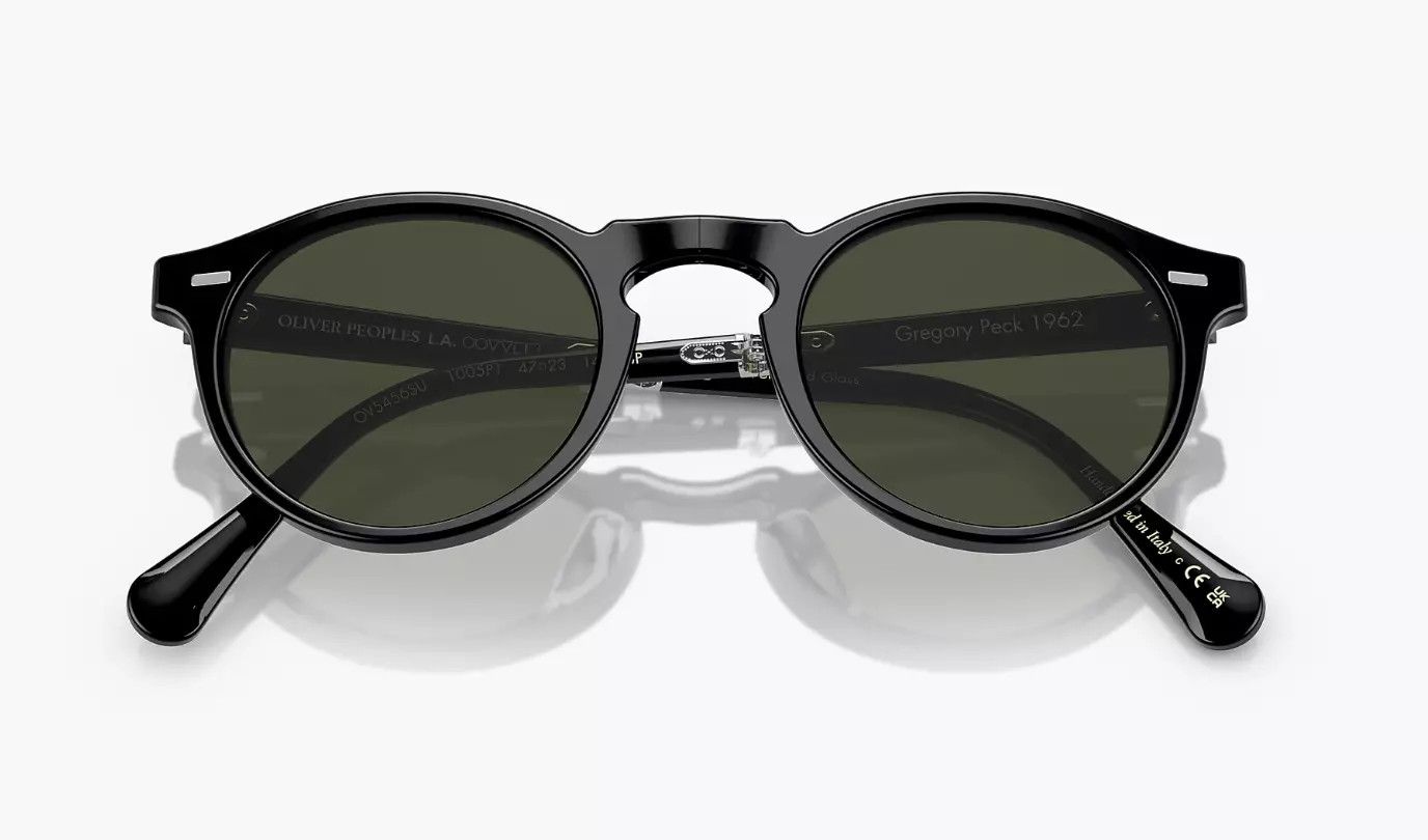 Oliver Peoples OLIVER PEOPLES GREGORY PECK 1962 FOLDING POLARIZED G-15 Sun Size ONE SIZE - 7 Thumbnail