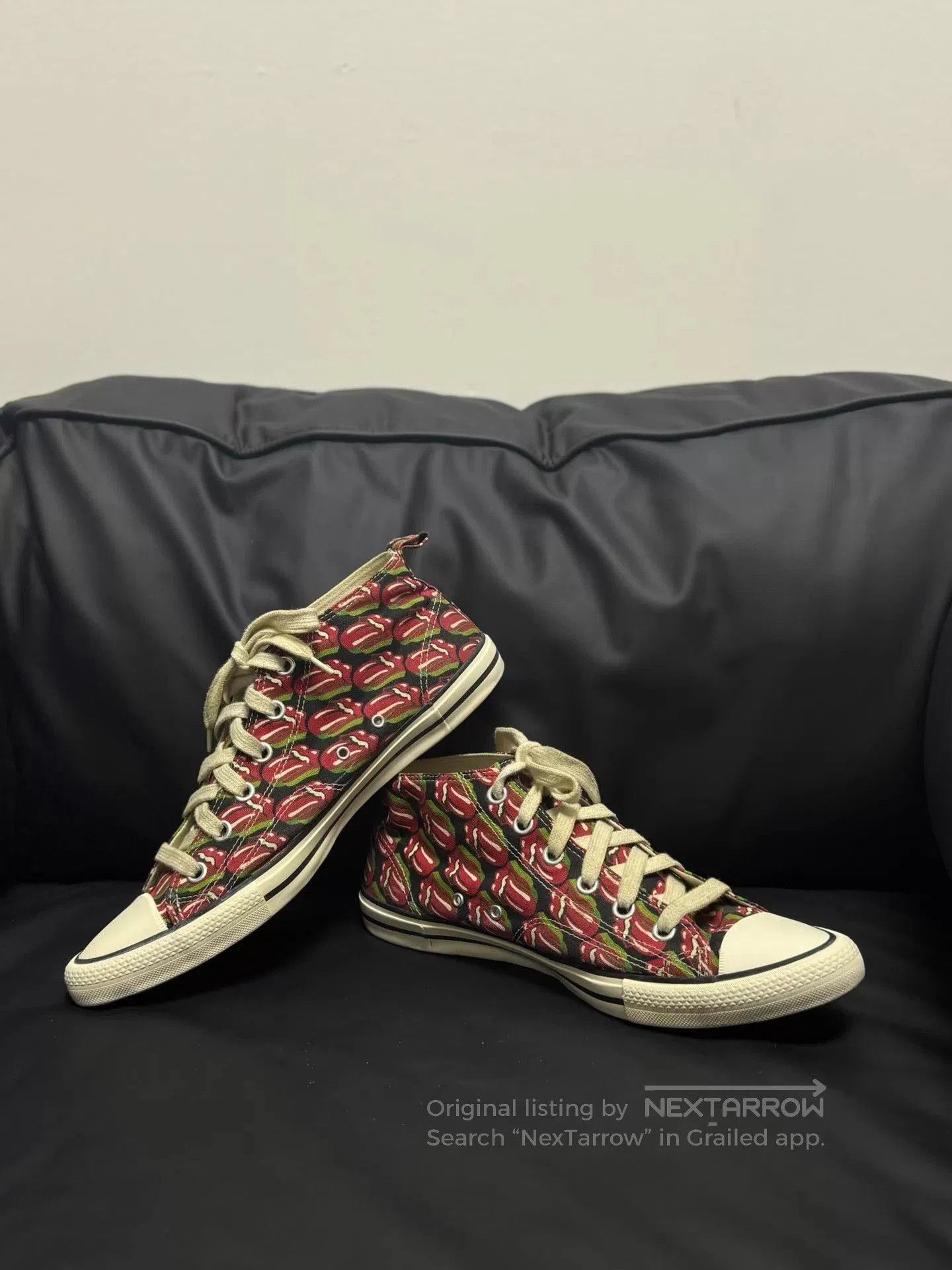 Comme des Garcons Multi-Color High-Top Sneakers. Size US 8.5 / EU 41-42 - 1 Thumbnail