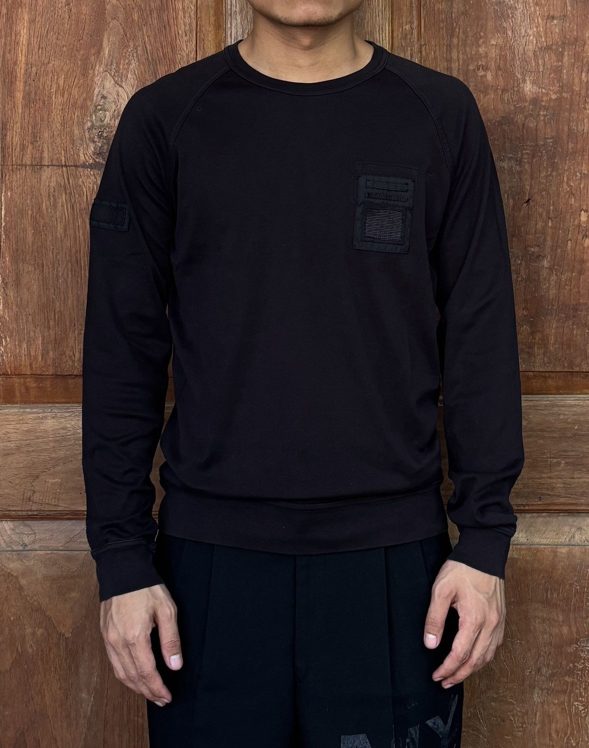 Prada Utility Pocket Longsleeve tshirt Size US S / EU 44-46 / 1 - 1 Thumbnail