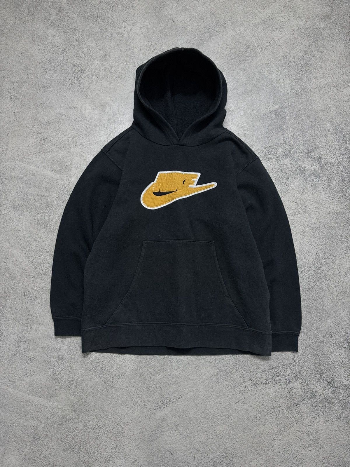 Nike Vintage Y2k Nike Big Swoosh Hoodie 90’s Size US XS / EU 42 / 0 - 3 Thumbnail