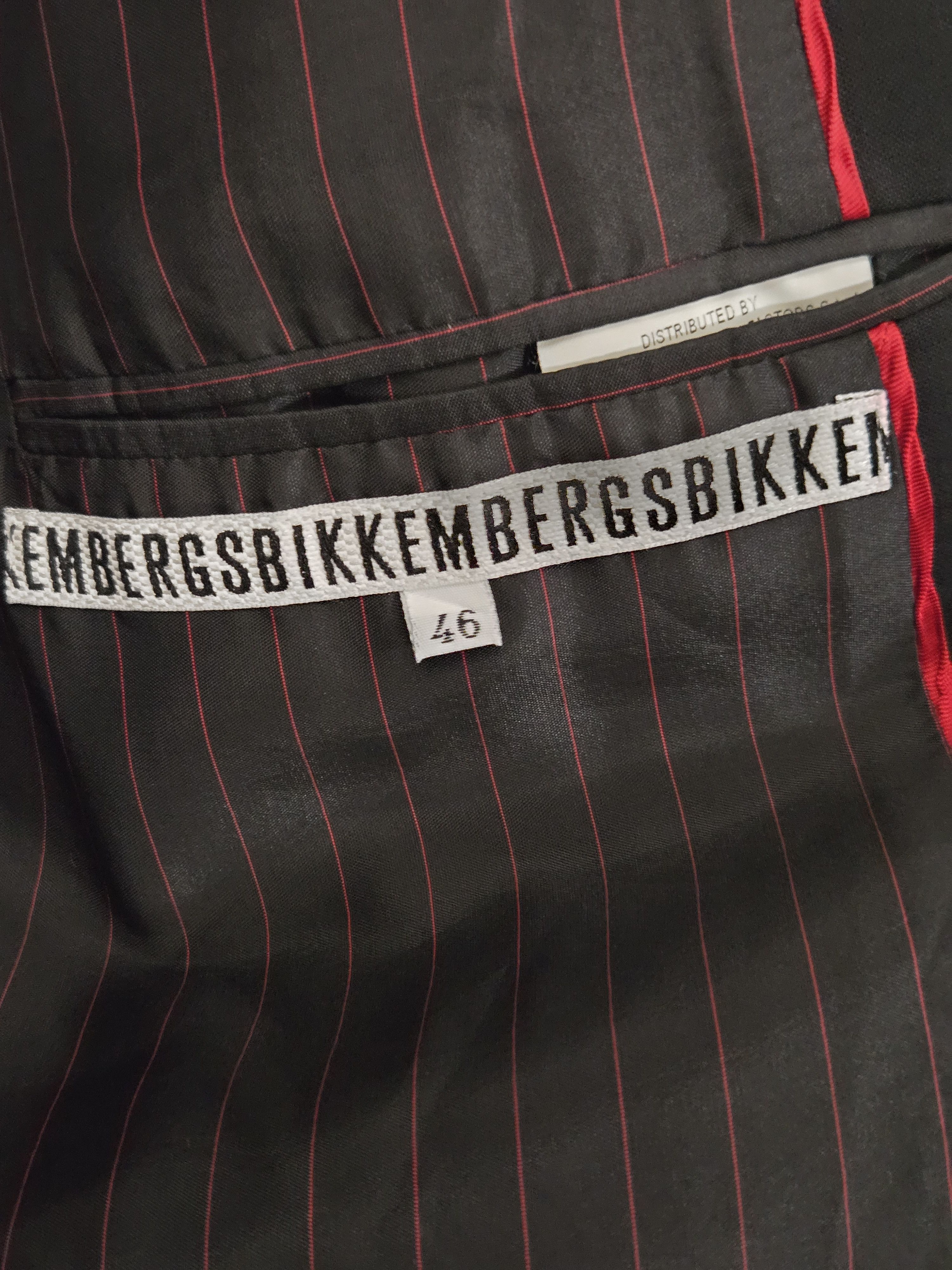 Dirk Bikkembergs Dirk Bikkembergs Black Blazer Size 46R - 5 Thumbnail