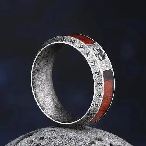 Vintage Nordic Viking Tree Of life Rings Size ONE SIZE - 4 Thumbnail