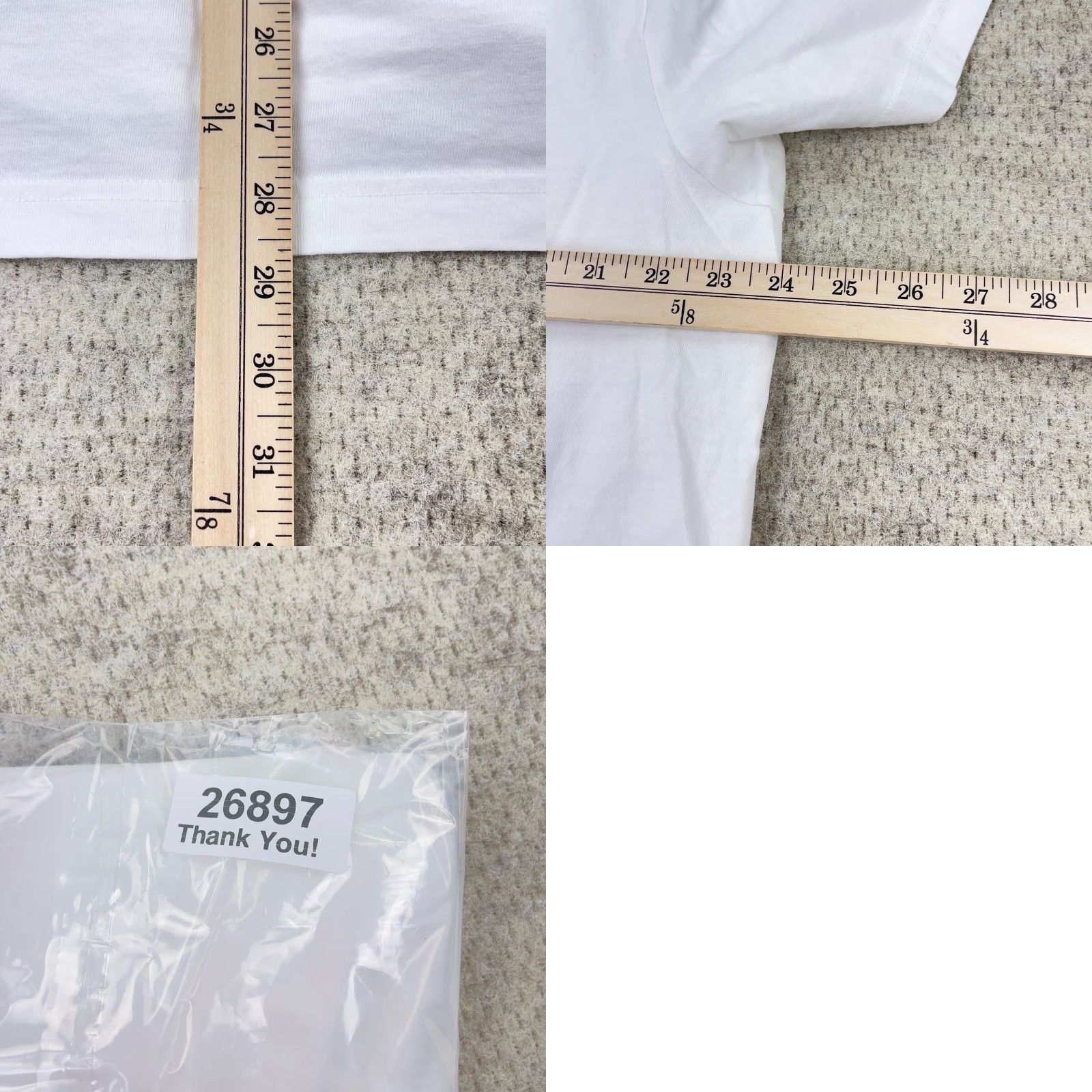 Life is Good Life is Good Shirt Men XL White Crusher Tee Classic Fit Beach Adult Mens Size US XL / EU 56 / 4 - 8 Thumbnail