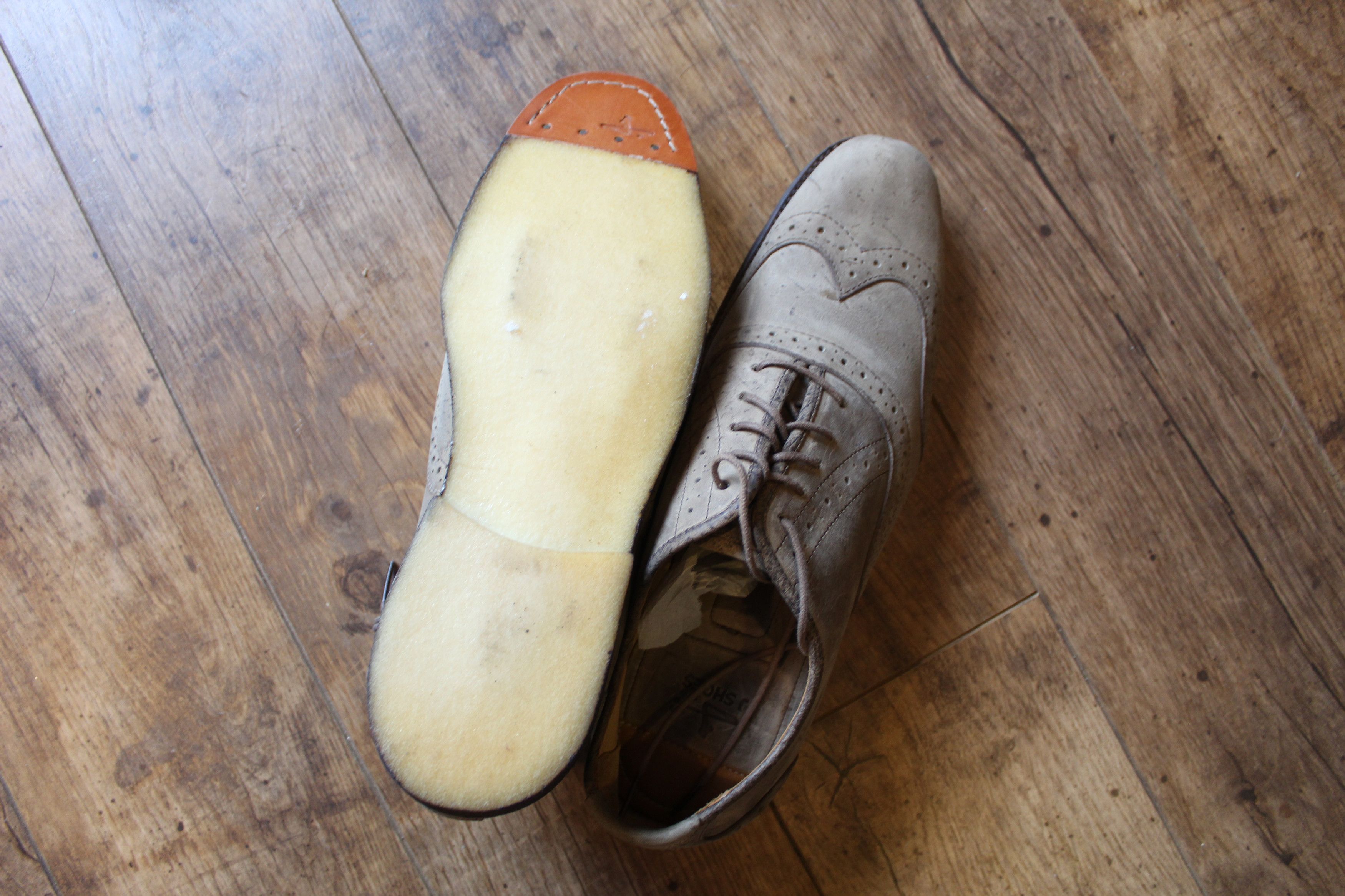 J Shoes Limited Edition “Upper Case” Kudu Leather Wingtip Ultra-Rare Size US 11 / EU 44 - 2 Thumbnail