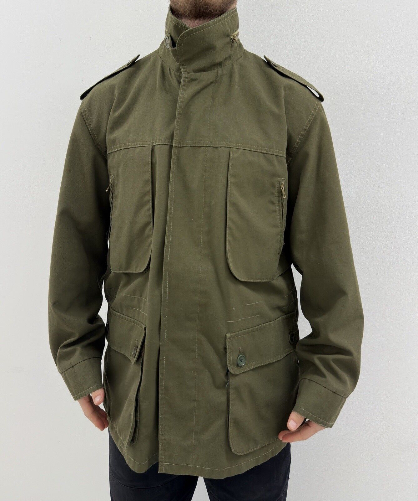 Vintage Vintage WW2 Rare Otavan Trebon Czech Republic Army Jacket Size US L / EU 52-54 / 3 - 1 Thumbnail