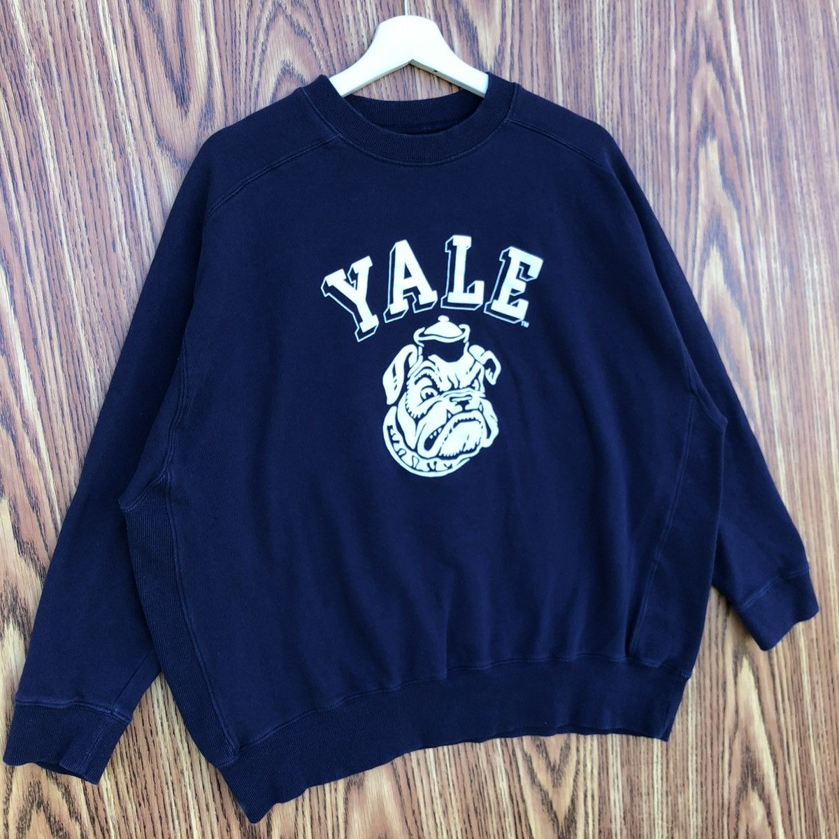 Vintage University of Yale Bulldogs Sweatshirt Pullover Size L / US 10 / IT 46 - 2 Thumbnail