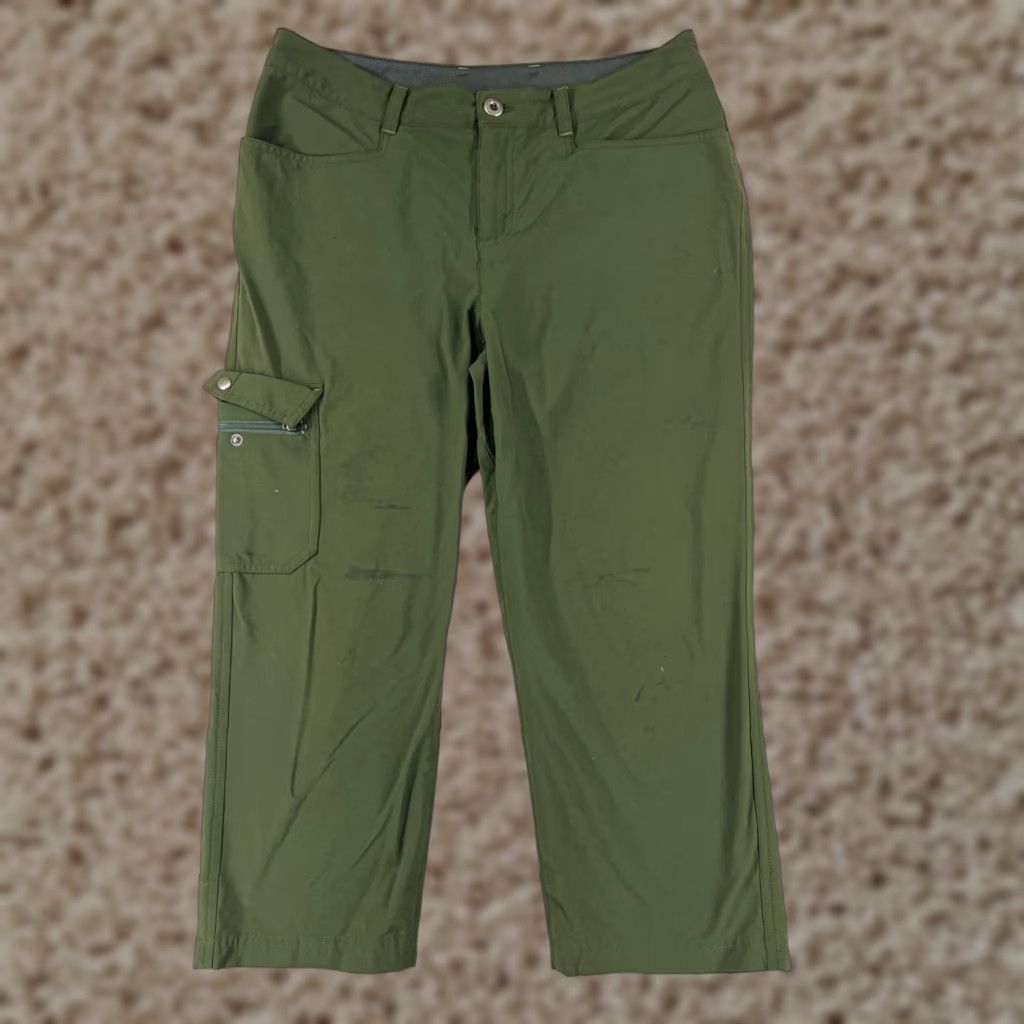 Patagonia Patagonia Pants Womens 8 Green Rock Capri Nylon Blend Hiking Capris 30x21 Men/Women? Size 30" / US 8 / IT 44 - 1 Thumbnail