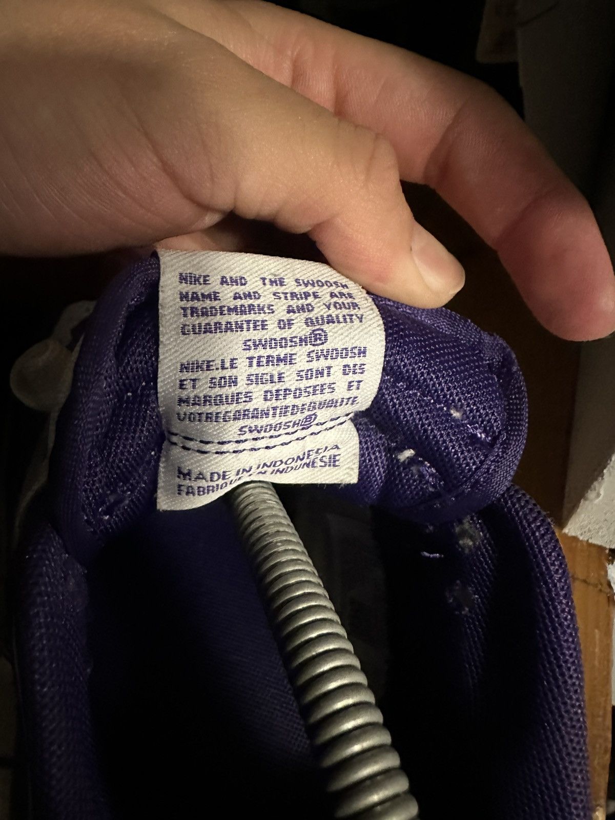 Nike Nike Dunk Low 'Championship Purple' Size US 8 / EU 41 - 6 Thumbnail