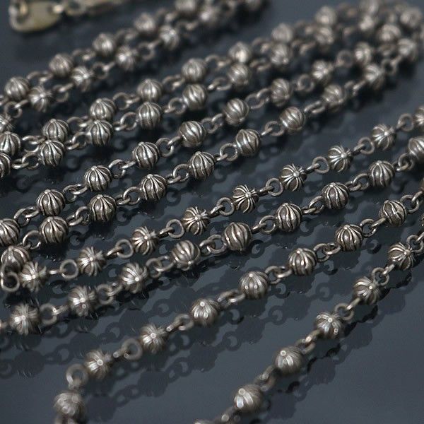 Chrome Hearts Chrome Hearts Tiny Bead Necklace - 30 Inch Size ONE SIZE - 2 Thumbnail