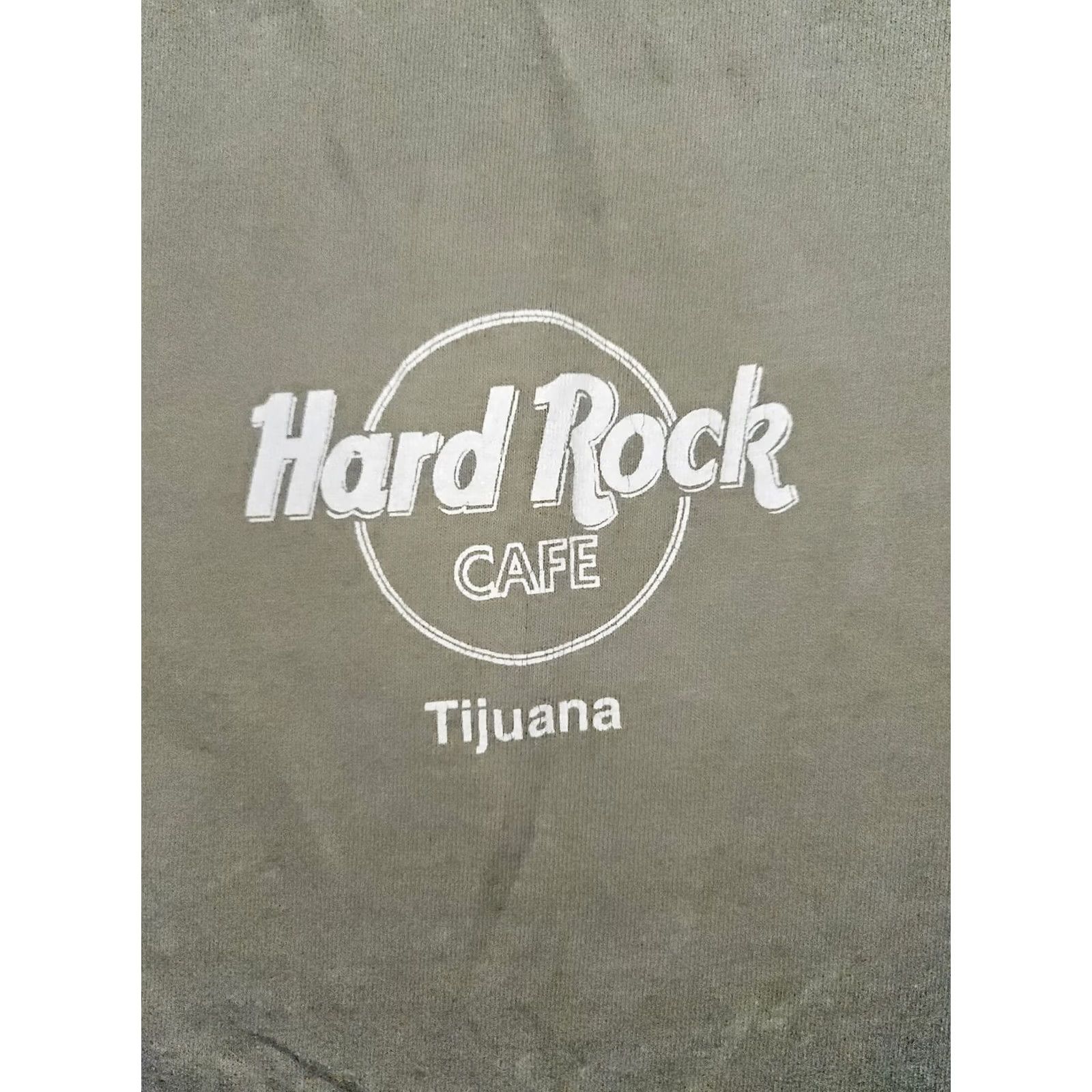 Hard Rock Cafe VINTAGE Hard Rock Cafe T-Shirt Gray Graphic Print 90s Tijuana Mexico Mens L Crew Neck Short Sleeve Size US L / EU 52-54 / 3 - 5 Thumbnail