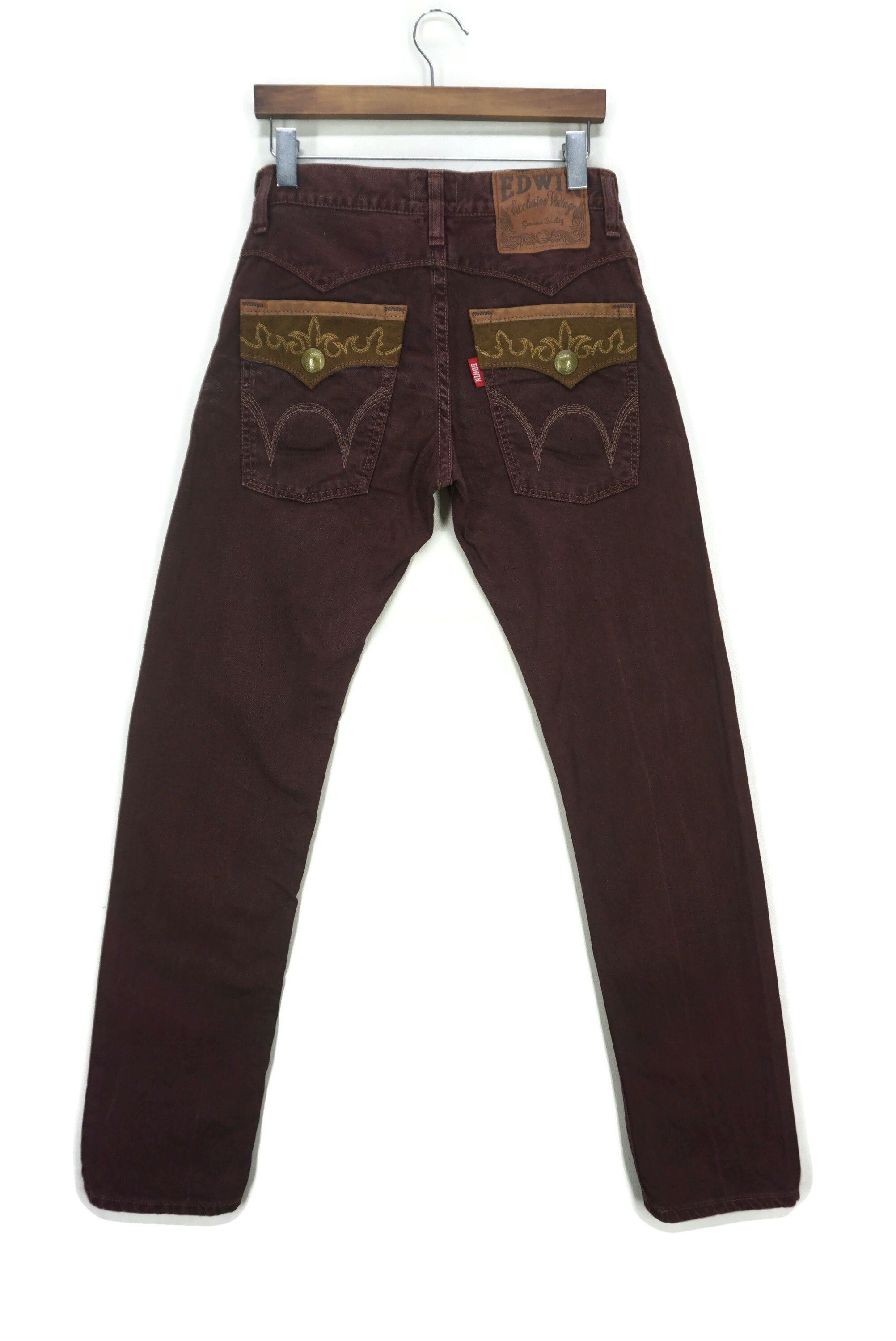 Japanese Brand Edwin Jeans Size 28 fit W31xL34.5 XVS403 Exclusive Vintage Size US 28 / EU 44 - 1 Thumbnail