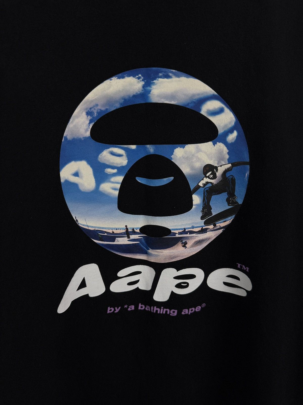 Aape 🇯🇵 Aape A Bathing Ape Skateboard T-Shirt Rare Retro Bape Size US S / EU 44-46 / 1 - 4 Thumbnail