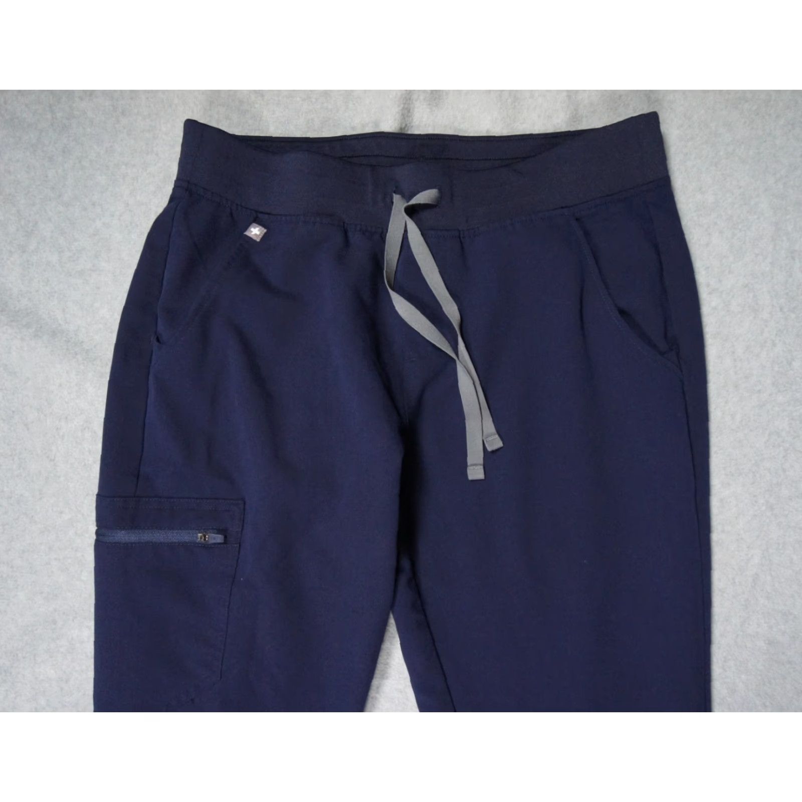 Vintage FIGS Figs Pants Mens Medium Blue Jogger Scrub Zamora Bottom Nurse Workwear Stretch Bottoms Scrub Pants Medical Men Blue Polyester Vintage? (no) Size US 31 - 2 Thumbnail
