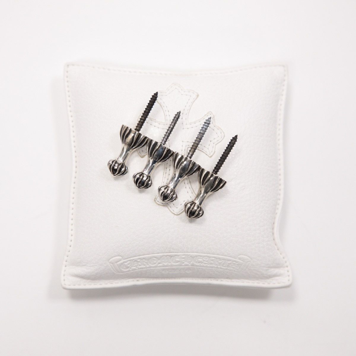 image of Chrome Hearts Plus Screws in Silver, Men's