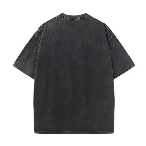 Japanese Brand Kimaya x Ibuki Cartoon Alien Print Washed Black T-Shirt Size US L / EU 52-54 / 3 - 2 Thumbnail