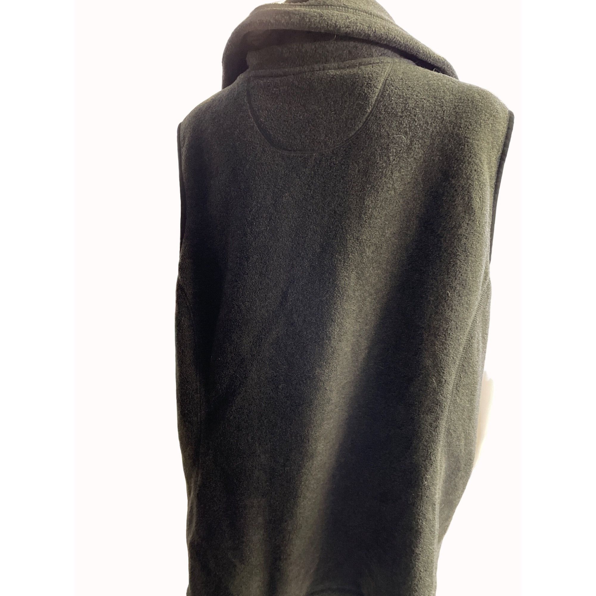 Calvin Klein Calvin Kliein Women's Gray Zipper Up Vest / Sweater Fleece S Size 3XL / US 20-22 - 5 Thumbnail