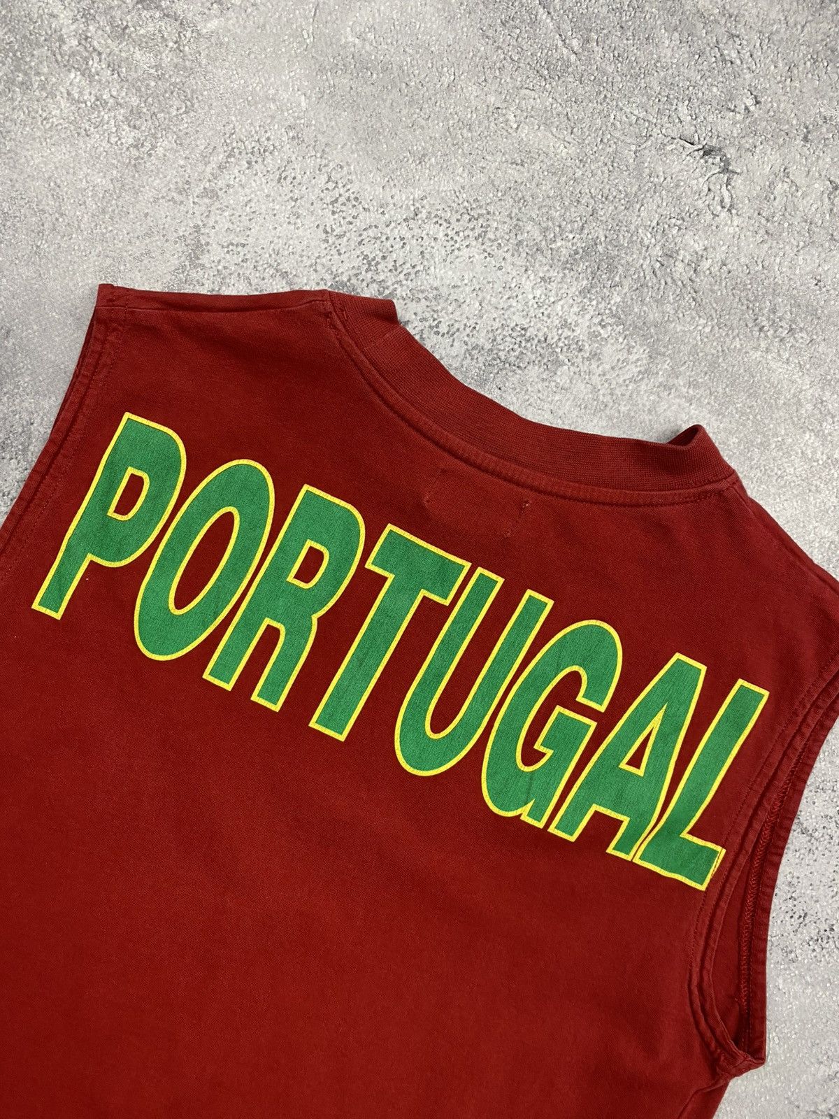 Kappa Vintage Kappa Portugal Tank Top Jersey 90s Rare Size US S / EU 44-46 / 1 - 14 Thumbnail
