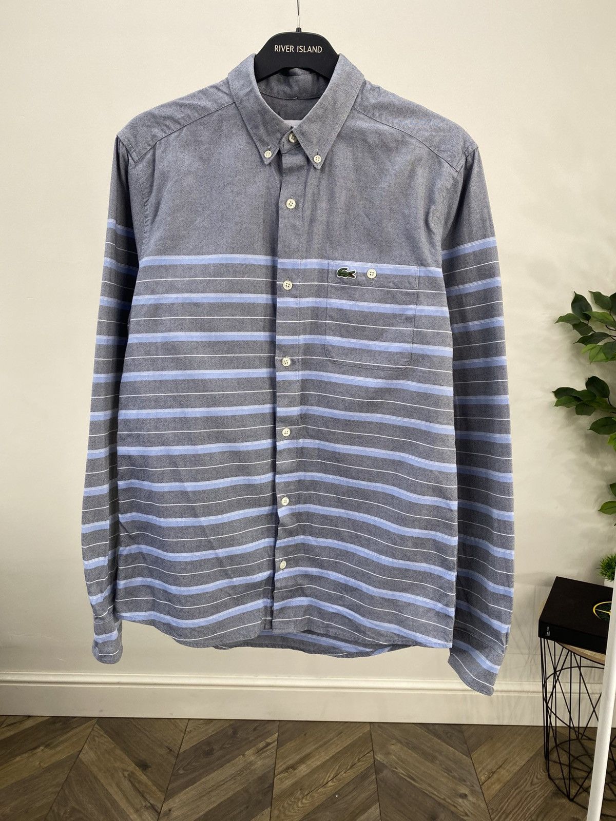 Lacoste Vintage Lacoste Live Button Up Shirt Size US M / EU 48-50 / 2 - 2 Thumbnail
