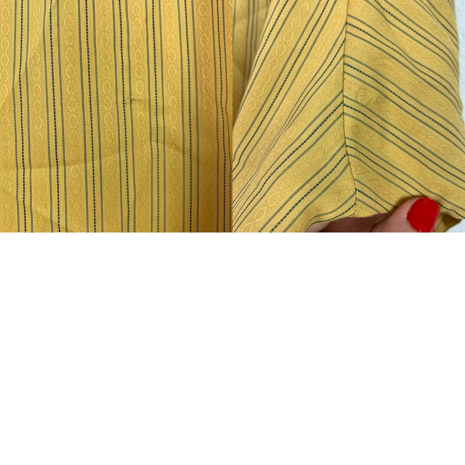 Arrow Vintage Arrow Drake II Sanforized Button Front Shirt 1950s Kent Collection Yellow 15 32 Mens Mens? Size US M / EU 48-50 / 2 - 10 Thumbnail
