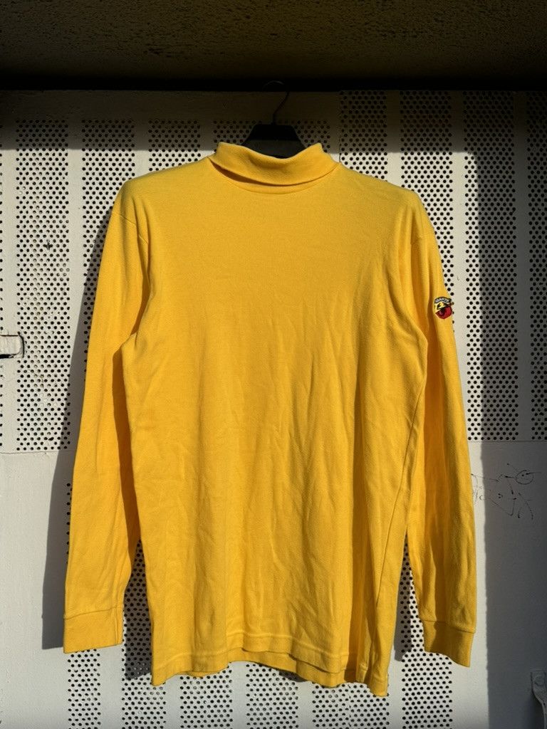 Vintage Vintage Fiat 500 Abarth Long Sleeve Yellow L Size US L / EU 52-54 / 3 - 1 Thumbnail