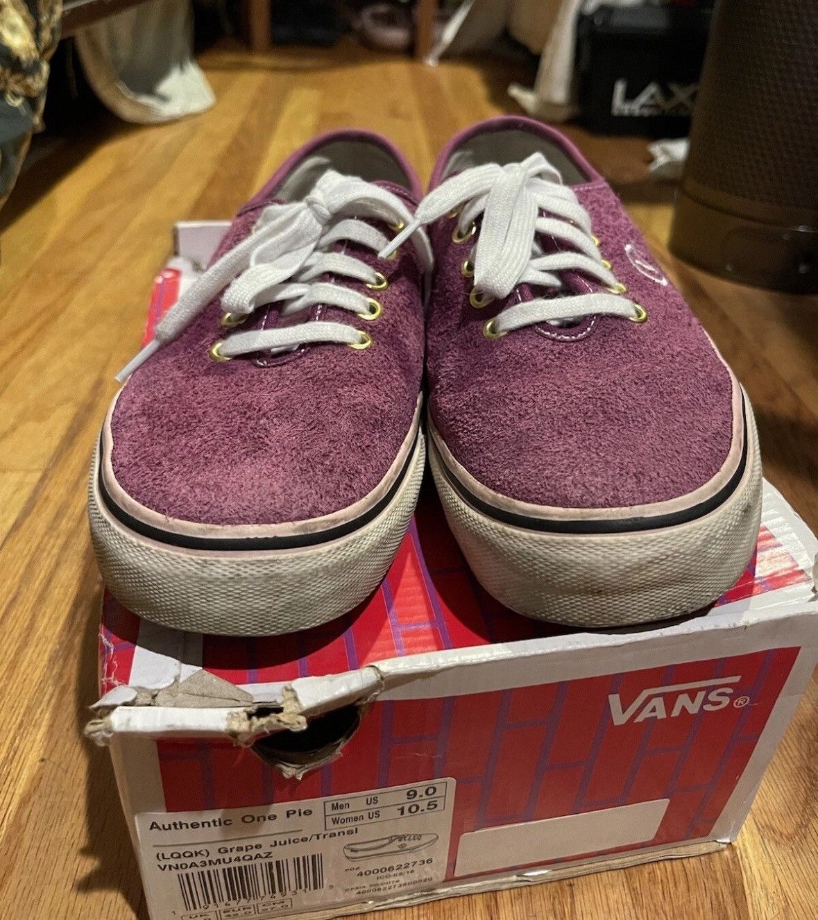 LQQK Studio × Vans Lqqk studios vans authentic one purple grape suede size 9 Size US 9 / EU 42 - 2 Thumbnail