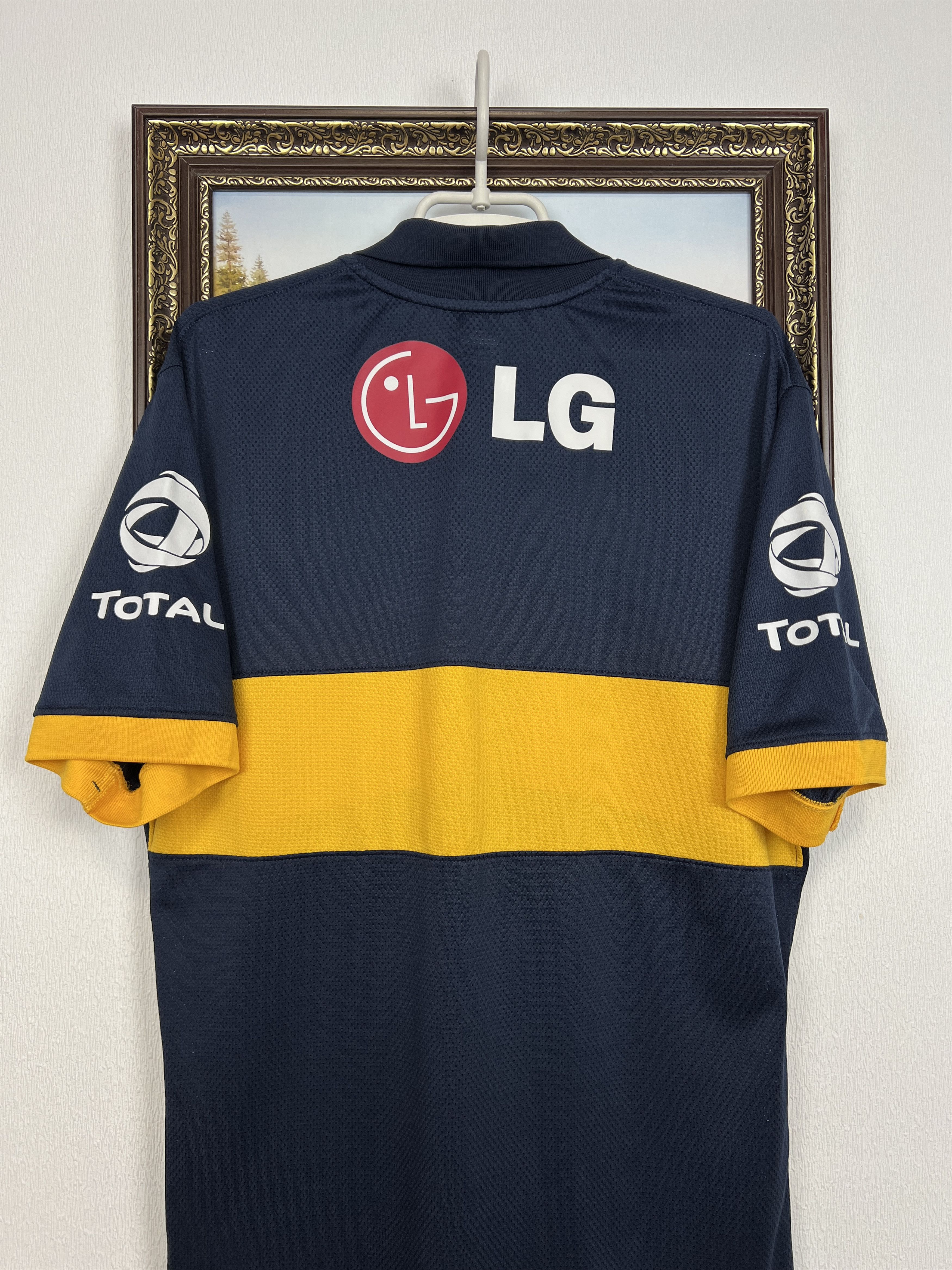 Nike Boca Juniors football shirt 2009 Soccer Nike Jersey Tee Hype Size US XL / EU 56 / 4 - 15 Thumbnail