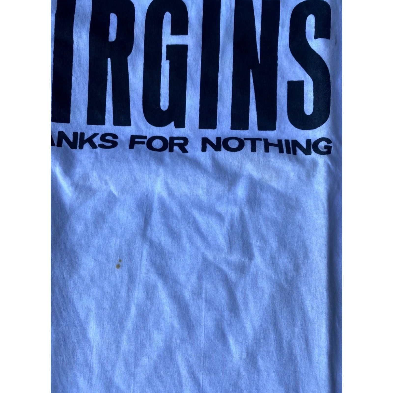 Vintage VINTAGE Signal No Rules Virgins Parody Comedy Funny T-Shirt Large White USA Shirt Mens Size US L / EU 52-54 / 3 - 5 Thumbnail