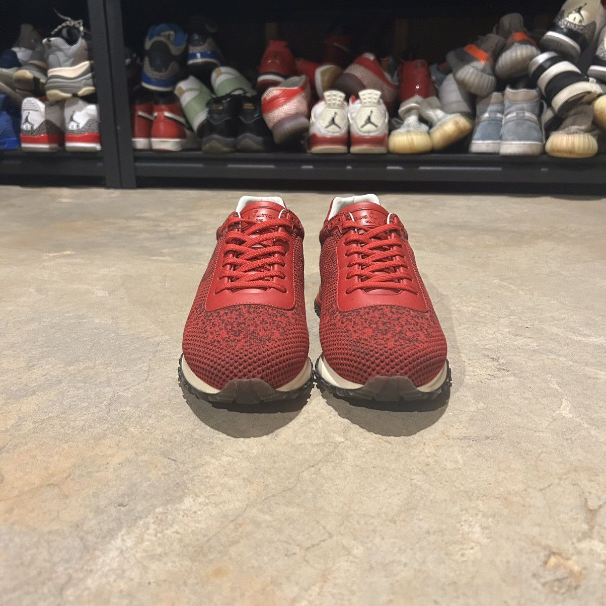 Designer × Louis Vuitton Louis Vuitton Run Away Damier Calfskin Fabric Sneakers US 9 Size US 9 / EU 42 - 4 Thumbnail