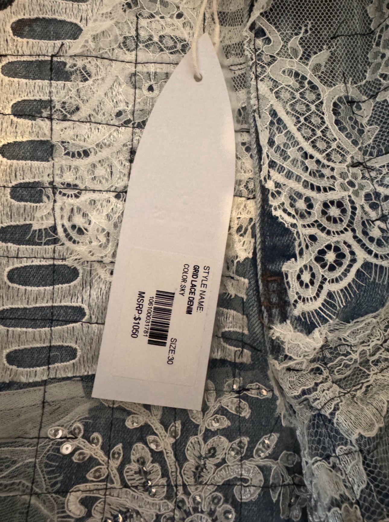Who Decides War WHO DECIDES WAR GRID LACE DENIM Size US 30 / EU 46 - 5 Thumbnail
